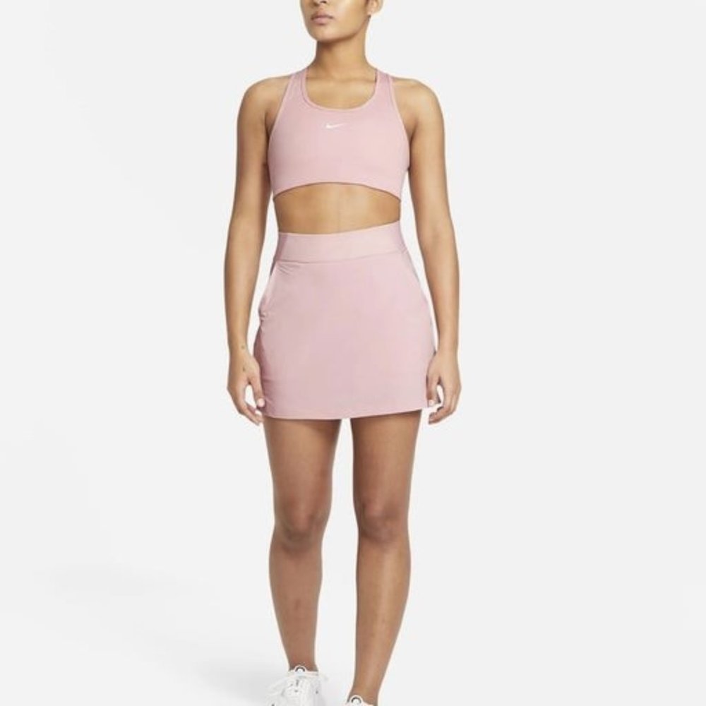 Nike Bliss Lux Training Skort in Pink Glaze